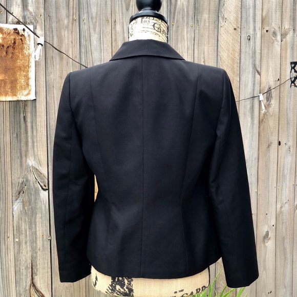 Kasper Separates Black Blazer size 6P - Picture 6 of 8